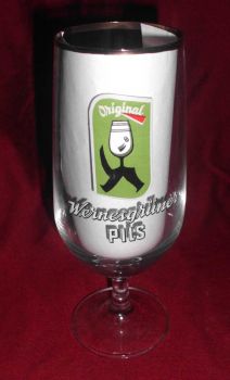 Wernesgrüner Beer glass