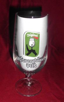 Wernesgrüner Beer glass
