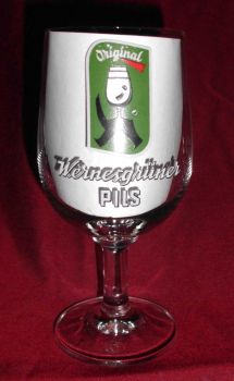 Wernesgrüner Beer glass
