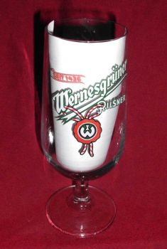 Wernesgrüner Beer glass