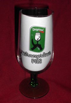 Wernesgrüner Beer glass