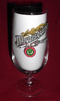 Wernesgrüner Beer glass