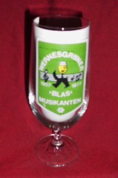 Wernesgrüner Beer glass