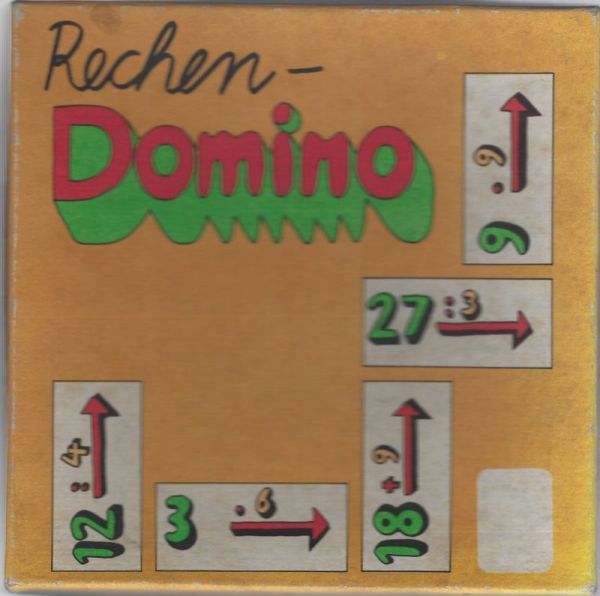 DDR Rechen - Domino, Legespiel