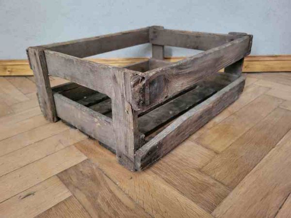 alter Bierkasten, Bierkiste aus Holz, VEB Getränkekombinat Erfurt