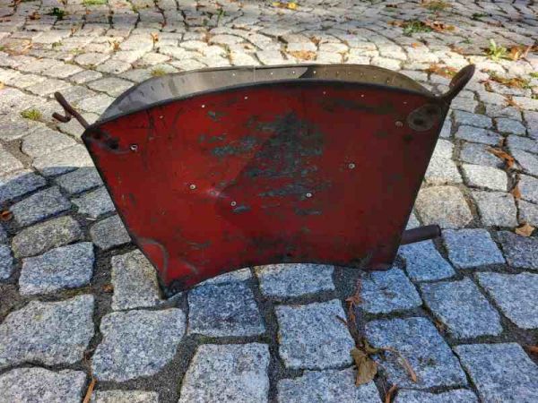 alte Hand-Sämaschine, Düngemaschine, funktionstüchtig