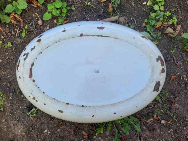 große emaille Wanne Emaillewanne Waschwanne