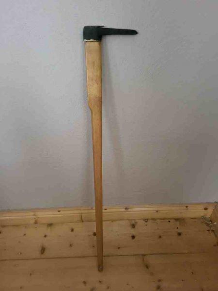 dekorative Spitzhacke mit Stiel - Bergbau, Glückauf