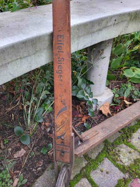 alter Tretroller, 20er/30er Jahre, Holzroller, Roller