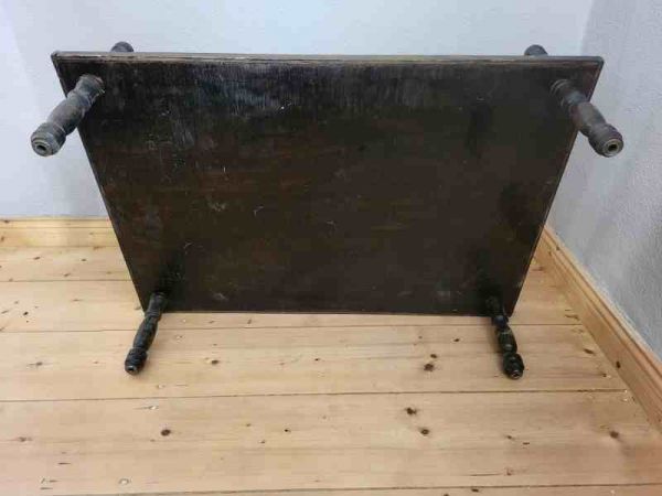 alte Jugendstil Dekoration Holzablage, Tablett