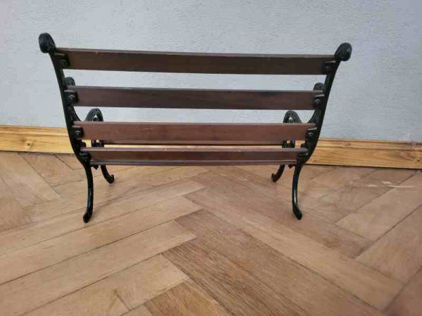 alte Puppen Sitzbank, Gusseisen