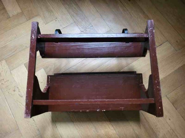 Puppenmöbel größere Schulbank aus Holz für Puppen oder Teddys