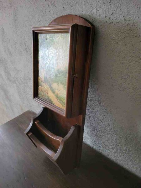 alter Schlüsselkasten mit 2 extra Ablagefächern