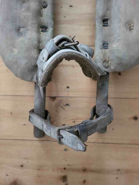 altes Kummet, Ochsen Pferdekummet, Pferdegeschirr