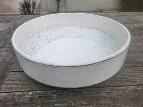 alte Waschschüssel, Schüssel, Pflanzschale