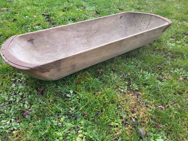 alter Holztrog Backmulde Backtrog Holzmolle Molle Planzgefäß