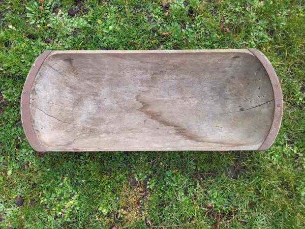 alter Holztrog Backmulde Backtrog Holzmolle Molle Planzgefäß