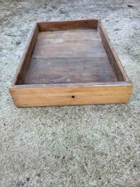 kleinere alte Schublade, Schubkasten, Holzschublade, Holzkiste