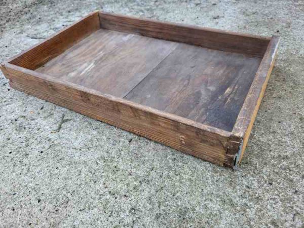 kleinere alte Schublade, Schubkasten, Holzschublade, Holzkiste