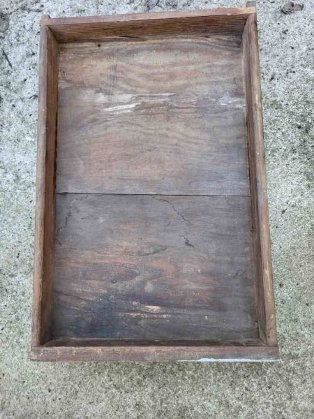 kleinere alte Schublade, Schubkasten, Holzschublade, Holzkiste