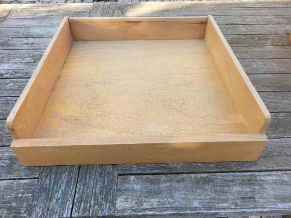 große Schublade, Schubkasten, Holzschublade