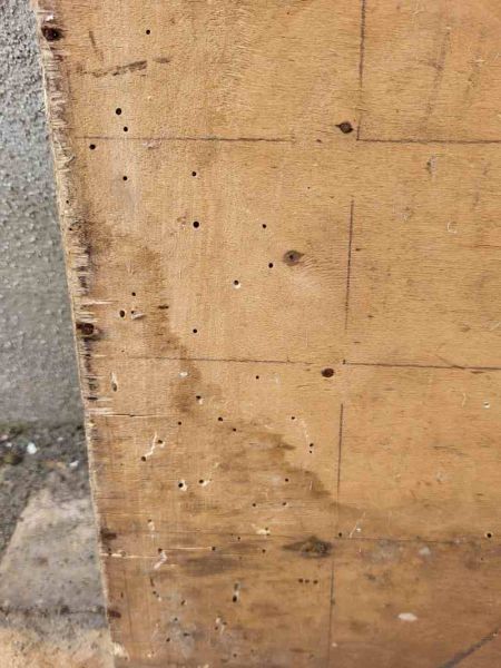 urige alte Holzkiste, Aufbewahrung, Setzkasten