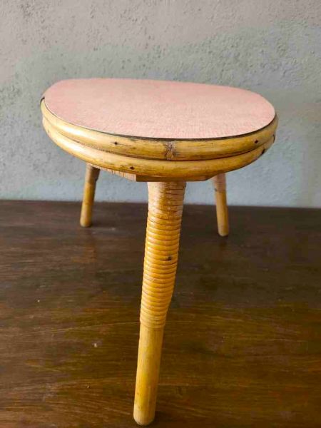 alter Blumenhocker, Blumen Etagere - Blumenbank- Blumenständer  mid century, 50er/60er Rockabilly Resopal