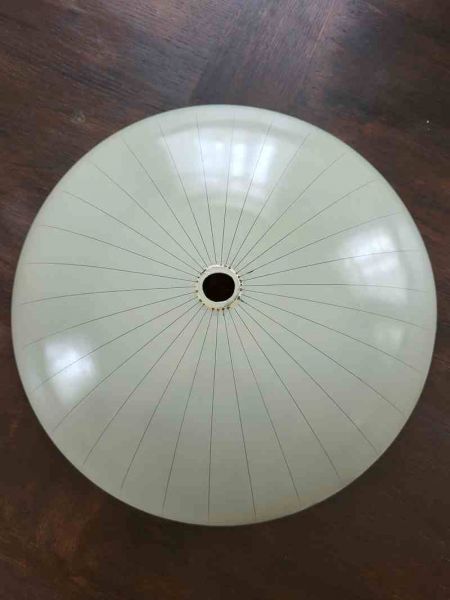 50er 60er neuwertiger Lampenschirm Tellerlampe / Deckenlampe / Ufolampe