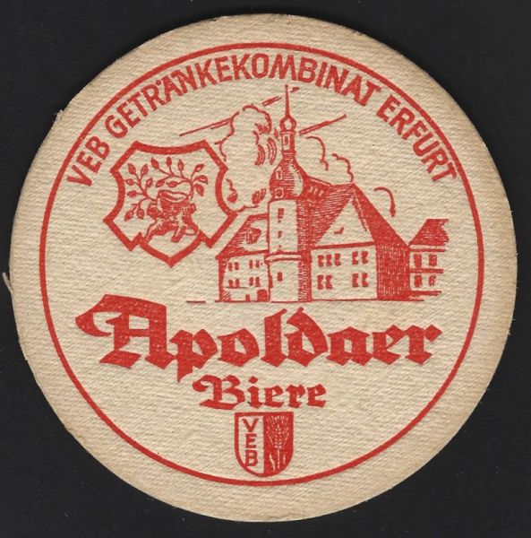 Apoldaer Bierdeckel