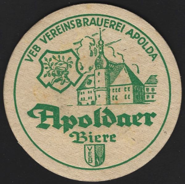 Apoldaer Bierdeckel