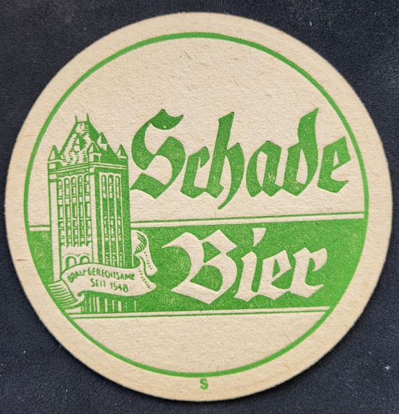 Schade Bierdeckel