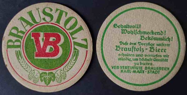 Braustolz Bierdeckel