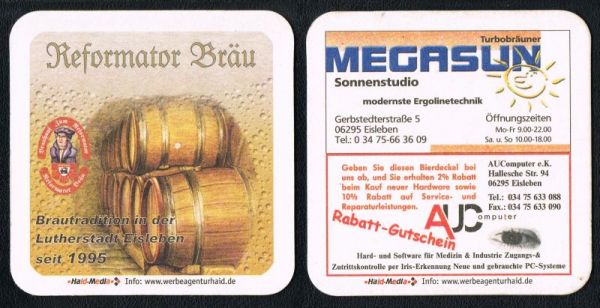 Reformator Bierdeckel