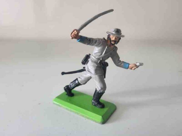 Britains Deetail Soldat Offizier/ Südstaaten
