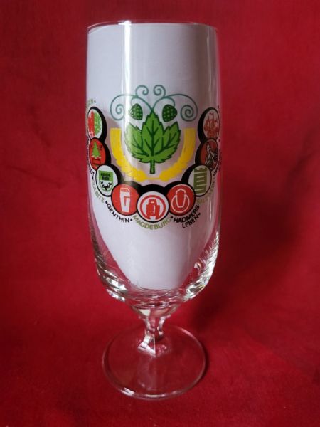 DDR Brauereien Bierglas