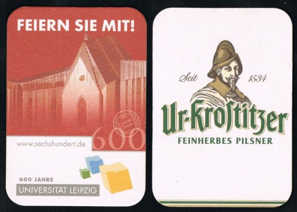 Krostitzer Bierdeckel