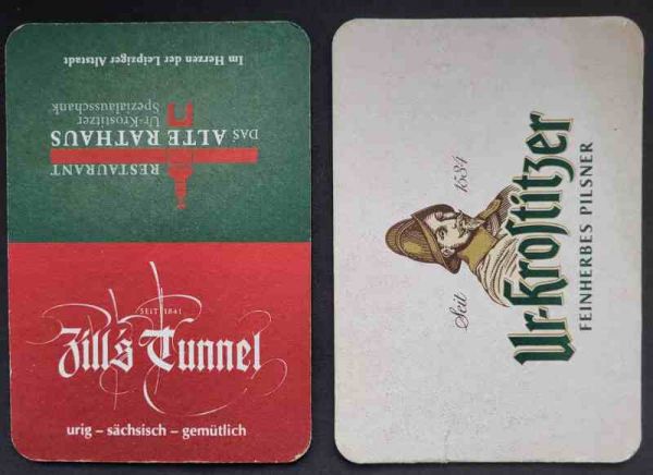 Krostitzer Bierdeckel