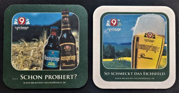 Neunspringe Bierdeckel