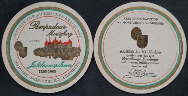 Pompadour Bierdeckel