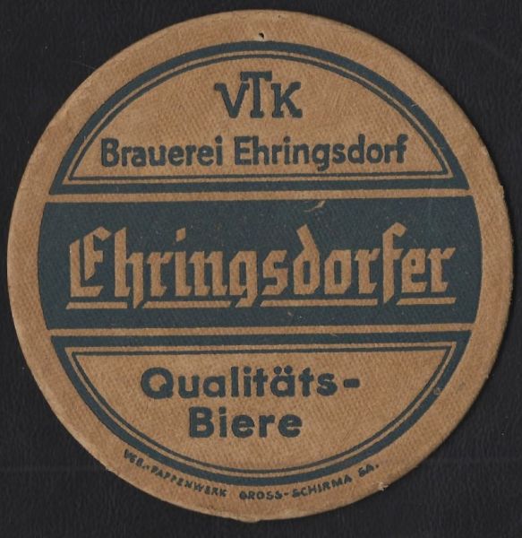 Ehringsdorf Bierdeckel