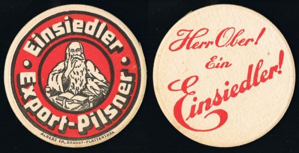 Einsiedler Bierdeckel