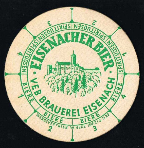 Eisenacher Bierdeckel