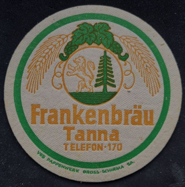 Frankenbräu Bierdeckel