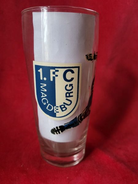 1. FC Magdeburg Bierglas