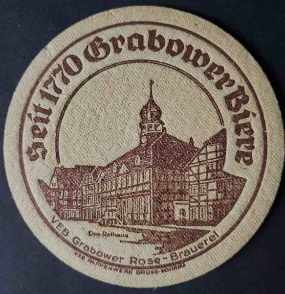 Grabow Bierdeckel