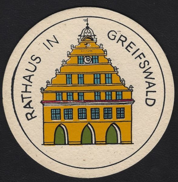 Bierdeckel aus Mecklenburg - Vorpommern