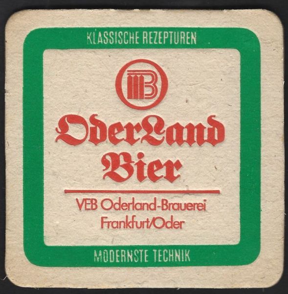 Oderland Bierdeckel