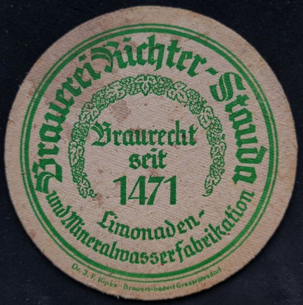 Richter Bierdeckel
