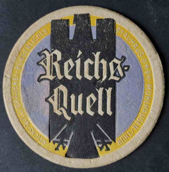 Reichs - Quell Brauerei Bierdeckel