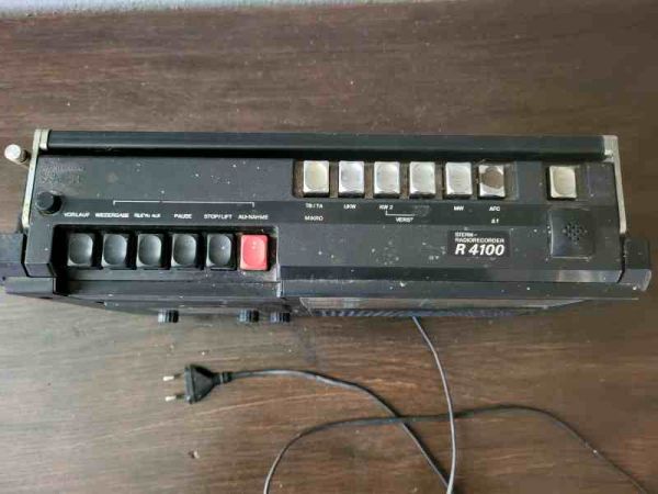 DDR Kassettenrecorder R4100 RFT VEB Stern Berlin